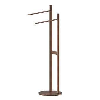Newform Ionika accessori Напольная стойка для полотенец, цвет: PVD brushed copper bronze