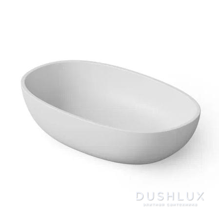 Фото Dea Design Washbasins Раковина 60x36x14см., накладная, без отв., Solid Surface, цвет: White №18