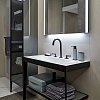 Duravit XViu Консоль напольная 85x80см, с раковиной и зеркалом, цвет: black matt/flannel grey