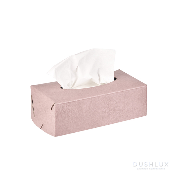 Фото Colombo Adj Салфетница Kleenex, 23x12H7,5 см , цвет: пепельная роза/устричный