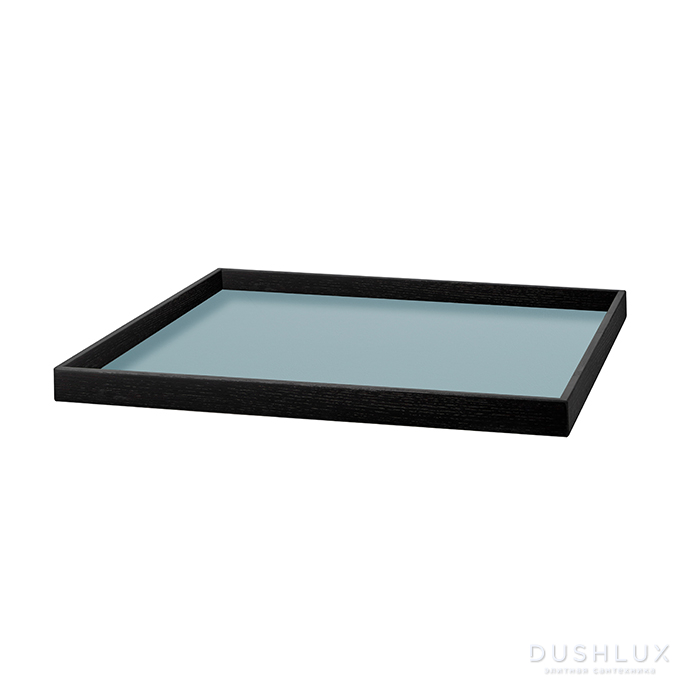 ADJ Поднос Mondo, 35x35xH3 см., цвет: небесный/эвкалипт