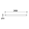 Ritmonio Elementa Fittings Пруток L=39см., цвет: Brushed