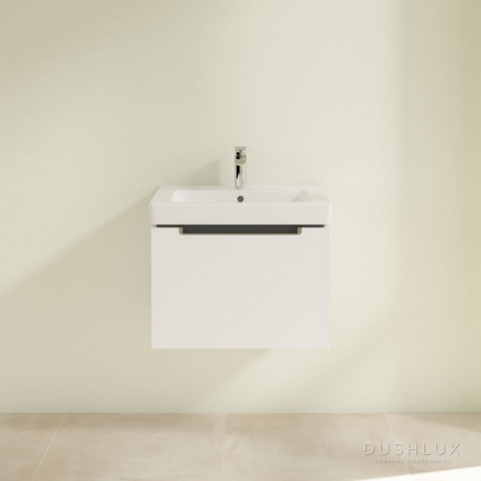 Фото Villeroy&Boch Subway 2.0, Тумба под раковину, подвесная, размер 58.7x42x45.4см., цвет: белый
