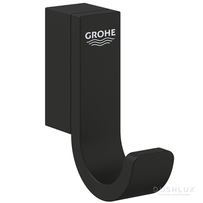 Фото Grohe Selection Крючок для банного халата, цвет: фантомный чёрный