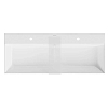 Kerama Marazzi Grande Раковина подвесная 119.5х18см., 2 отв., цвет: белый глянцевый