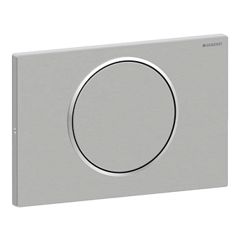 Geberit Sigma10 Клавиша для унитаза, смыв/стоп, цвет: хром глянцевый