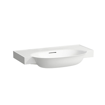 Laufen New Classic Раковина 80х48х16.5 см, без отв., с переливом, накладная, овальная, цвет: белый