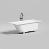 Salini Lofo Ванна 170x75см, встраиваемая, Solid Surface, цвет: белый матовый
