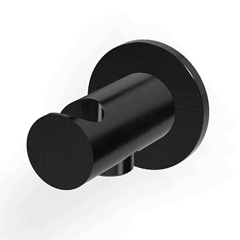 Treemme Шланговое подключение с держателем для душа, цвет: Gun Metal PVD