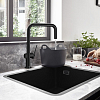 Hansgrohe Talis M54 Смеситель для кухни, 1 отв., цвет: черный матовый