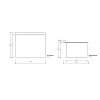 Decor Walther FB 3 Бокс для влажных салфеток 14.5x11.5x8см, настольный, цвет: хром