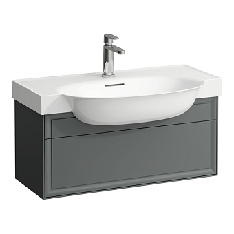 Laufen New Classic Тумба с раковиной, 77.5x31.5x34.5см, подвесной, 1 ящик, цвет: серый