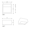 Decor Walther Box 10 Светильник настенный 10x10x5см, 1x G9 max. 60W, цвет: хром