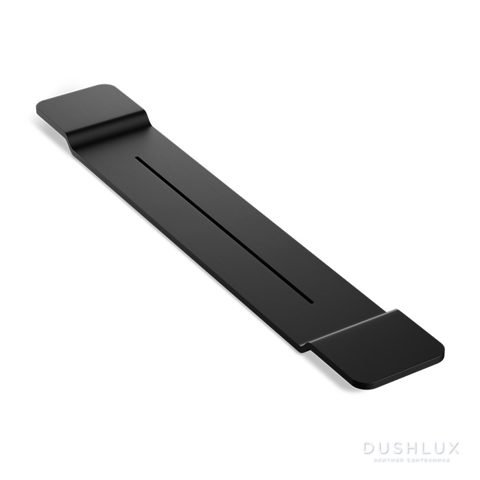 Фото Decor Walther Black Stone WAN Полочка 95x30см., подвесная, цвет: черный матовый