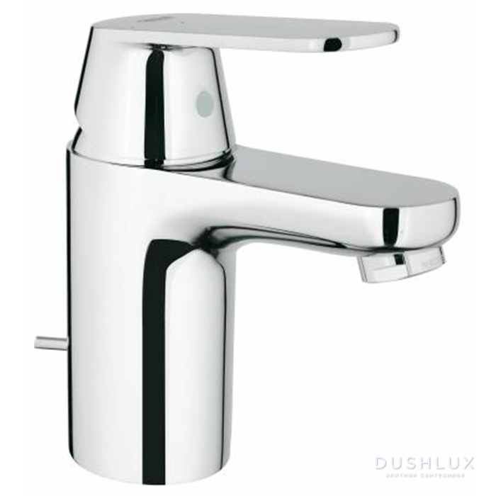 Фото Grohe Eurosmart Cosmopolitan Смеситель для раковины, на 1 отв., с донным клапаном, цвет: хром