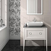 Kerama Marazzi Plaza Раковина накладная 55х40см., 1 отв., цвет: белый глянцевый