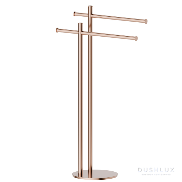 Фото Newform Accessori tondi Полотенцедержатель, напольный, цвет: PVD copper bronze