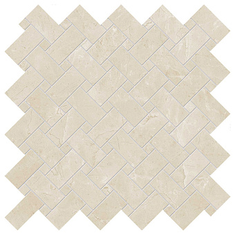 Emilceramica Tele DI Marmo Reloaded Керамогранит 30x30x0,95см, универсальная, глазурованный, цвет: Intreci Marfil Ordonez Lappato