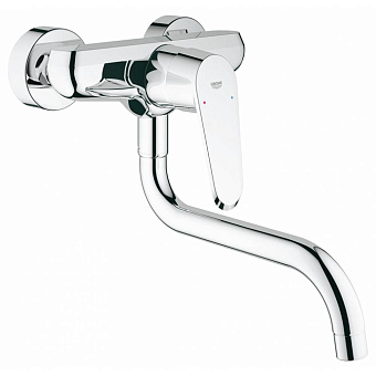 Grohe Eurodisc Cosmopolitan Смеситель для раковины, низким, изливом: 22см., цвет: хром