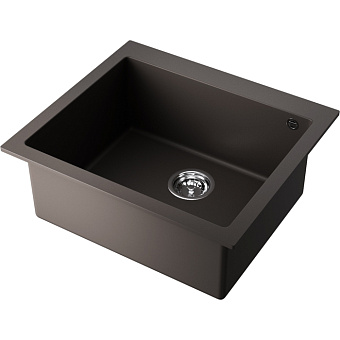 Omoikiri Bosen 57 Кухонная мойка 57x20x50см.,встраиваемая, цвет: espresso
