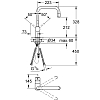 Grohe Minta Смеситель для раковины, на 1 отв, излив: 22см., цвет: хром