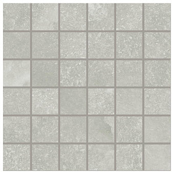 Provenza Salt Stone Керамогранит 30x30x0.95см, глазурованный, универсальная, цвет: Mosaico Grey Ash Natural