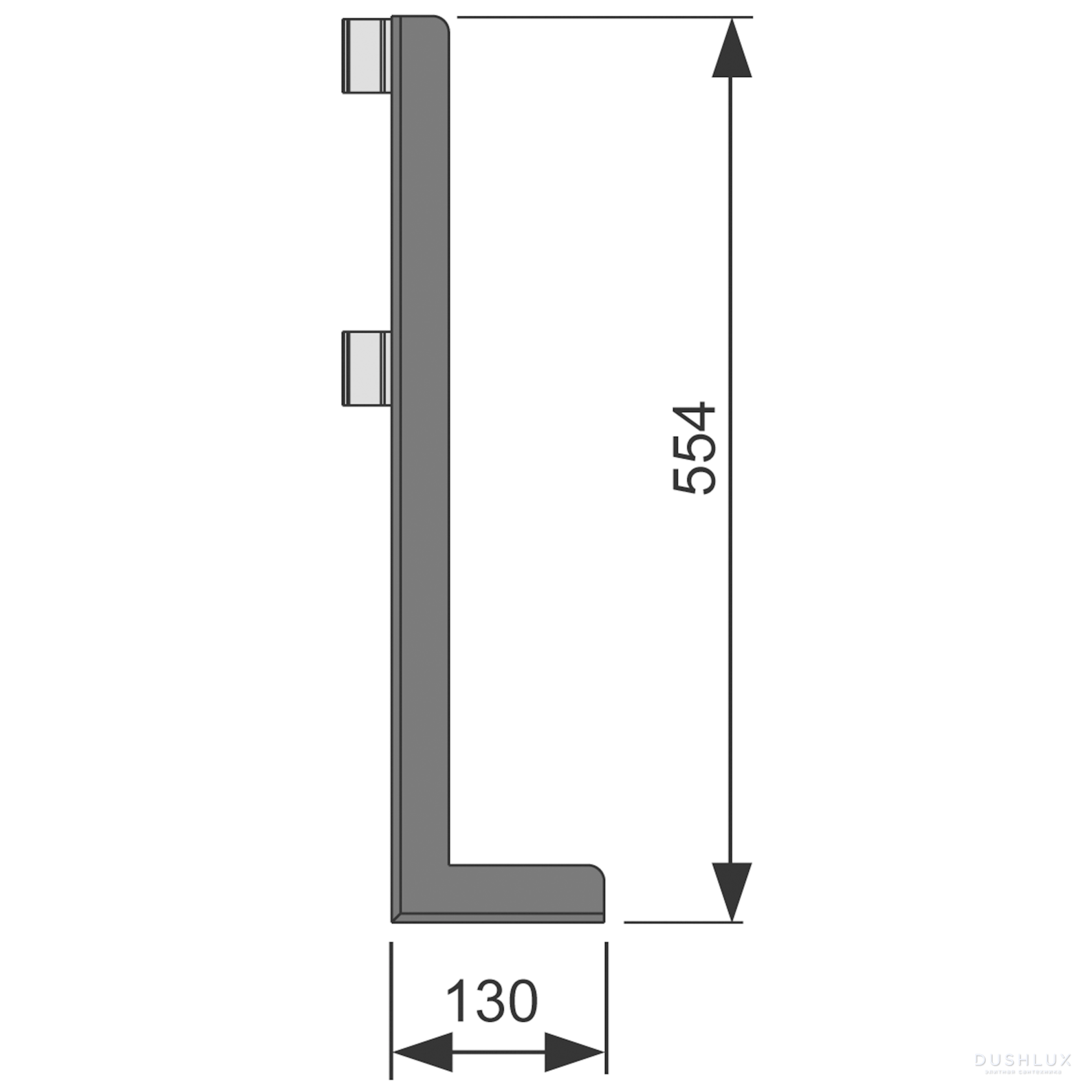 TECE Опора для отдельно стоящей стены (артикул 9030017)?