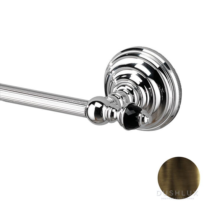 Фото Devon&Devon Black Diamond Полотенцедержатель 41 см, подвесной, цвет: бронза