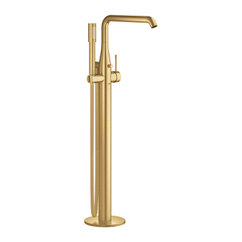 Grohe Essence+ Смеситель для ванны, напольный, цвет: холодный рассвет матовый