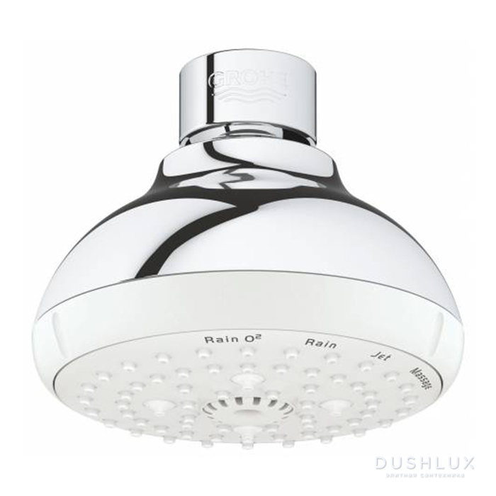 Фото Grohe Tempesta New Classic IV, Верхний душ 10см., 9,5л/м., цвет: хром