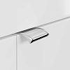 Kerama Marazzi Lato Тумба 49.5х27х55см., подвесная, с дверцей, цвет: белый глянцевый