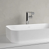 Villeroy&Boch Finion Раковина накладная 60х35х11.5см., без отв., с антигрязевым покрытием CeramicPlus, цвет: белый