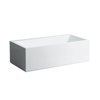 Laufen Kartell Ванна 170x86x44см., отдельностоящая, с слив-переливом с подсветкой, сисит. подъема, материал: композит, цвет: белый