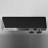 Gessi Hi-Fi Термостат для душа, с включением до 3 источников одновременно, цвет: Black Metal Brushed PVD