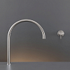 CEA Design INNOVO Смеситель для раковины, настенный, цвет: нержавеющая сталь