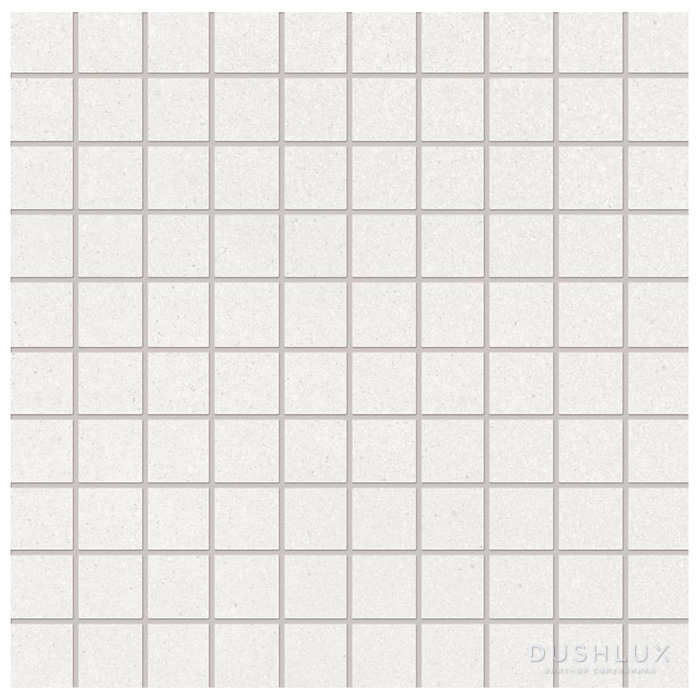 Фото Ergon Medley Керамогранит 30x30x0.95см, универсальная, неглазурованный, цвет: Mosaico White minimal