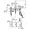 Grohe Essence, Смеситель для ванны, цвет: хром