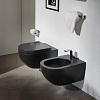Flaminia App Биде подвесное 54х36хh27см, c 1 отверстием, цвет: Carbone