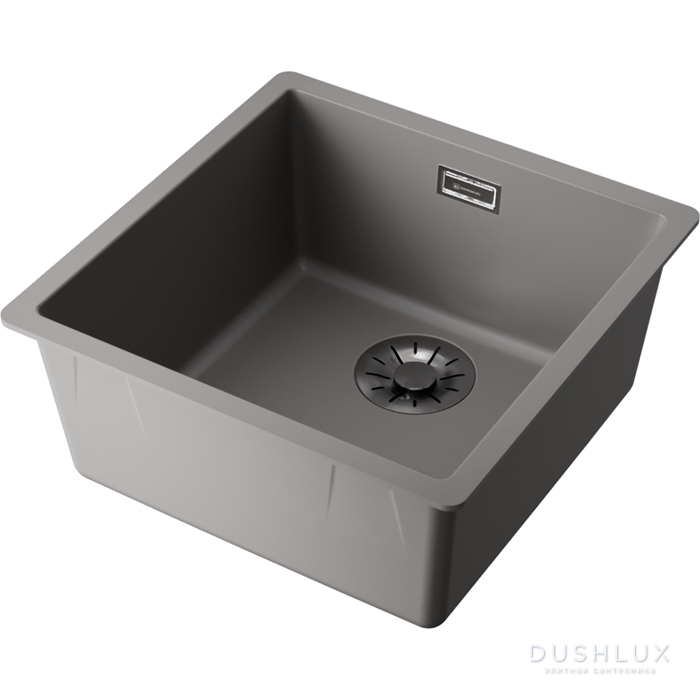 Фото Omoikiri Yamakawa 45-Integra Кухонная мойка 45.6x20x45.6см.,встраиваемая, цвет: leningrad grey