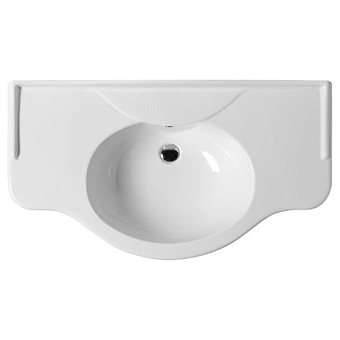 AZZURRA GIUNONE Раковина-консоль 112х62х6 см, 1 отв., цвет: белый