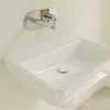 Villeroy&Boch O.novo раковина 60x46x17.5см., без отв., подвесная, без перелива, цвет: альпийский белый