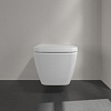 Villeroy & Boch Finion, Унитаз подвесной, размер 37.5x56см, с антигрязевым покрытием CeramicPlus, цвет: белый