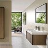 Verona Style Quadro Тумба подвесная с раковиной 80х50см, 1 выдв. ящик, цвет: V11 Walnut (Орех)