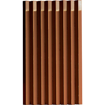 Mutina Rombini Керамогранит 18.6х31.5см, triangle extra small, универсальная, глазурованный, цвет: glossy brun