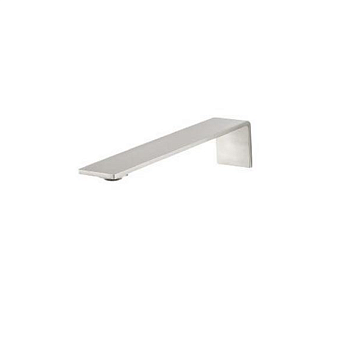 TREEMME 5mm Излив из стены 256мм, цвет: нержавеющая сталь