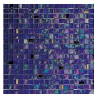 Sicis Colors Мозаика 29.5x29.5см, универсальная, стекло, цвет: iris5/black-platinum