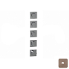 Almar Modular Смеситель для душа, встраиваемый, термостатический, цвет: Copper Brushed PVD