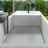 NOORTH milldue edition TOUCH Комплект мебели 100х40х88см, напольный, 3 ящика, слив в пол, раковина Milltek, смеситель H2O, цвет: Argilla матовый