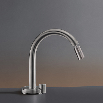 CEA Design GIOTTO Смеситель для раковины 17.5см., 1 отв., прогрессивный, цвет: нержавеющая сталь
