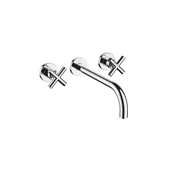 Dornbracht Tara. Смеситель для раковины, излив: 24см, встраиваемый, цвет: хром